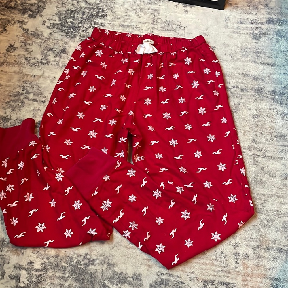 Hollister holiday pajama pants size small